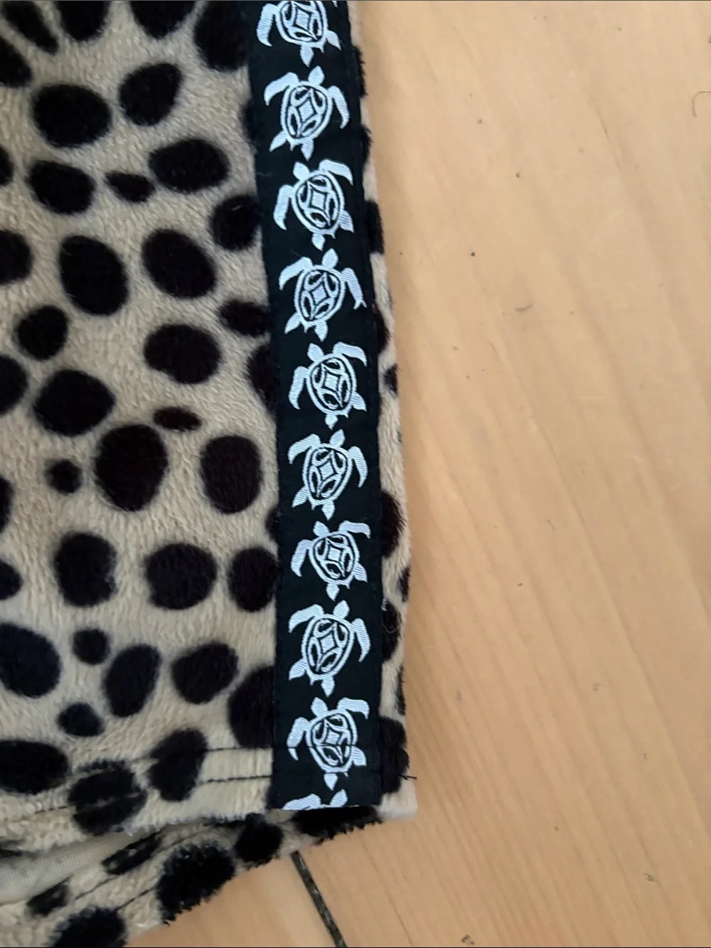 Kids Leopard Print Swim Trunks in Beige and Black- size 22